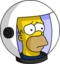 Deep Space Homer - Sad