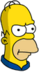 Patriotic Homer - Annoyed