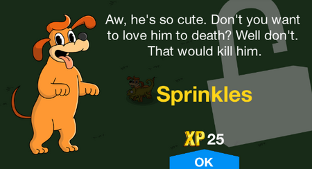 Aw, he's so cute. Don't you want to love him to death? Well don't. That would kill him.