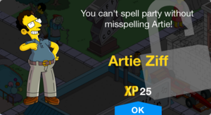 Tapped Out Artie Ziff.png