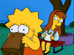 Lisa's Rival (Lisa Breathing In and Out of a Bag).png