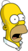 Retired Homer - Surprised