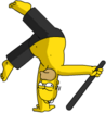 Tapped Out NinjaHomer Fake-Whack Pretend Snakes.png