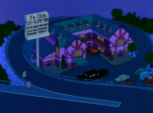 Ye Olde Off-ramp Inn - Wikisimpsons, The Simpsons Wiki