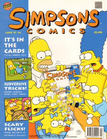 Simpsons Comics #4 - Wikisimpsons, the Simpsons Wiki