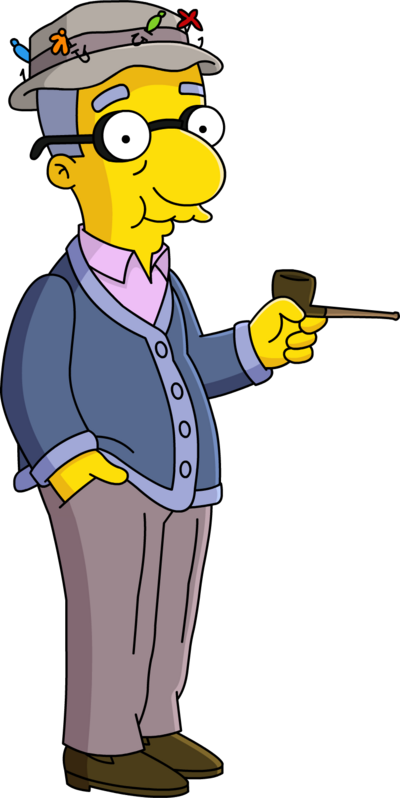 Grandpa Van Houten - Wikisimpsons, The Simpsons Wiki