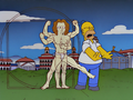The Vitruvian Man attacking Homer.png