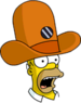 Camera Hat Homer - Surprised