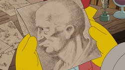 Profile of an old man Now Museum, Now You Don't.png
