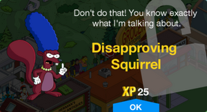 Disapproving Squirrel Unlock.png