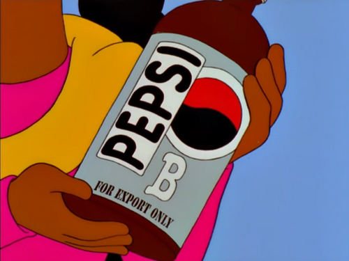 Pepsi B - Wikisimpsons, The Simpsons Wiki