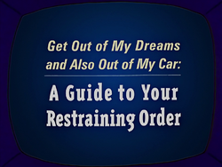 Get Out Of My Dreams And Also Out Of My Car A Guide To Your Restraining Order Wikisimpsons The Simpsons Wiki