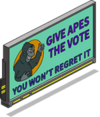 Give Apes the Vote Billboard.png