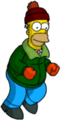 Tapped Out Homer Pretend to Ski.png
