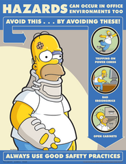 The Simpsons Safety Posters - Wikisimpsons, the Simpsons Wiki