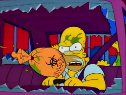 Homer madman driving.png