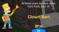 Clown Bart Unlock.png