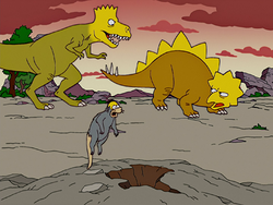 The Simpsons' 'couch gag' pays tribute to Chrome Dino game