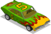 Flaming Green Derby Car.png