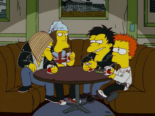 Sex Pistols Wikisimpsons The Simpsons Wiki