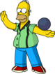 Tapped Out Pin Pal Homer Bowl With Style.png
