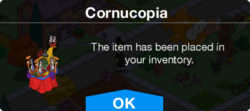 Tapped Out Cornucopia notice.png