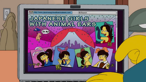 Japanese Girls with Animal Ears - Wikisimpsons, the Simpsons Wiki