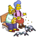 Tapped Out Mona Feed the Birds.png