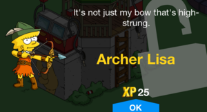 It's not just my bow that's high-strung.