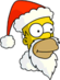 Santa Homer