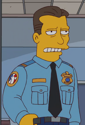 Airport Security Official - Wikisimpsons, The Simpsons Wiki