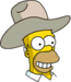 Cowboy Homer - Happy