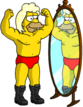 Tapped Out Gorgeous Grampa Admire Himself.png