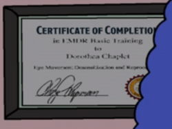 Dorothea Chaplet diploma.png