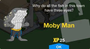 Why do all the fish in this town have three eyes?