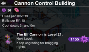 Tapped Out Cannon Control Building Level Up.png