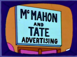 McMahon and Tate Advertising - Wikisimpsons, the Simpsons Wiki