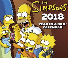 The Simpsons Calendar 2018 - Wikisimpsons, the Simpsons Wiki