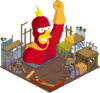 Tapped Out Radioactive Man Statue.png