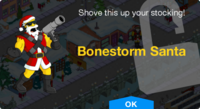 Tapped Out Bonestorm Santa unlock.png