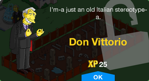 I'm-a just an old Italian stereotype-a.
