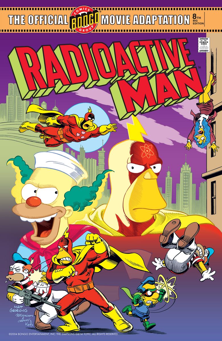 Radioactive man.