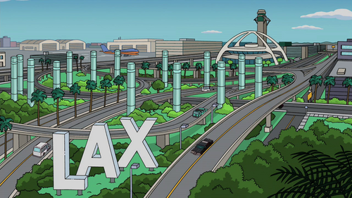 Los Angeles International Airport - Wikisimpsons, The Simpsons Wiki