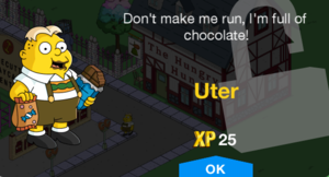 Don't make me run, I'm full of chocolate!