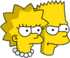 Bart and Lisa - Annoyed