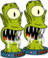 Kang and Kodos - Laughing