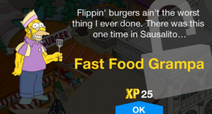 Fast Food Grampa Unlock.png
