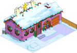 Tapped Out Christmas Van Houten Home.png