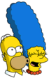 Homer and Marge