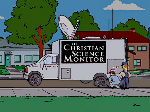 The Christian Science Monitor - Wikisimpsons, The Simpsons Wiki